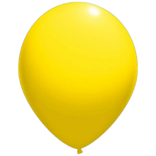 Pastelinis balionas geltonas